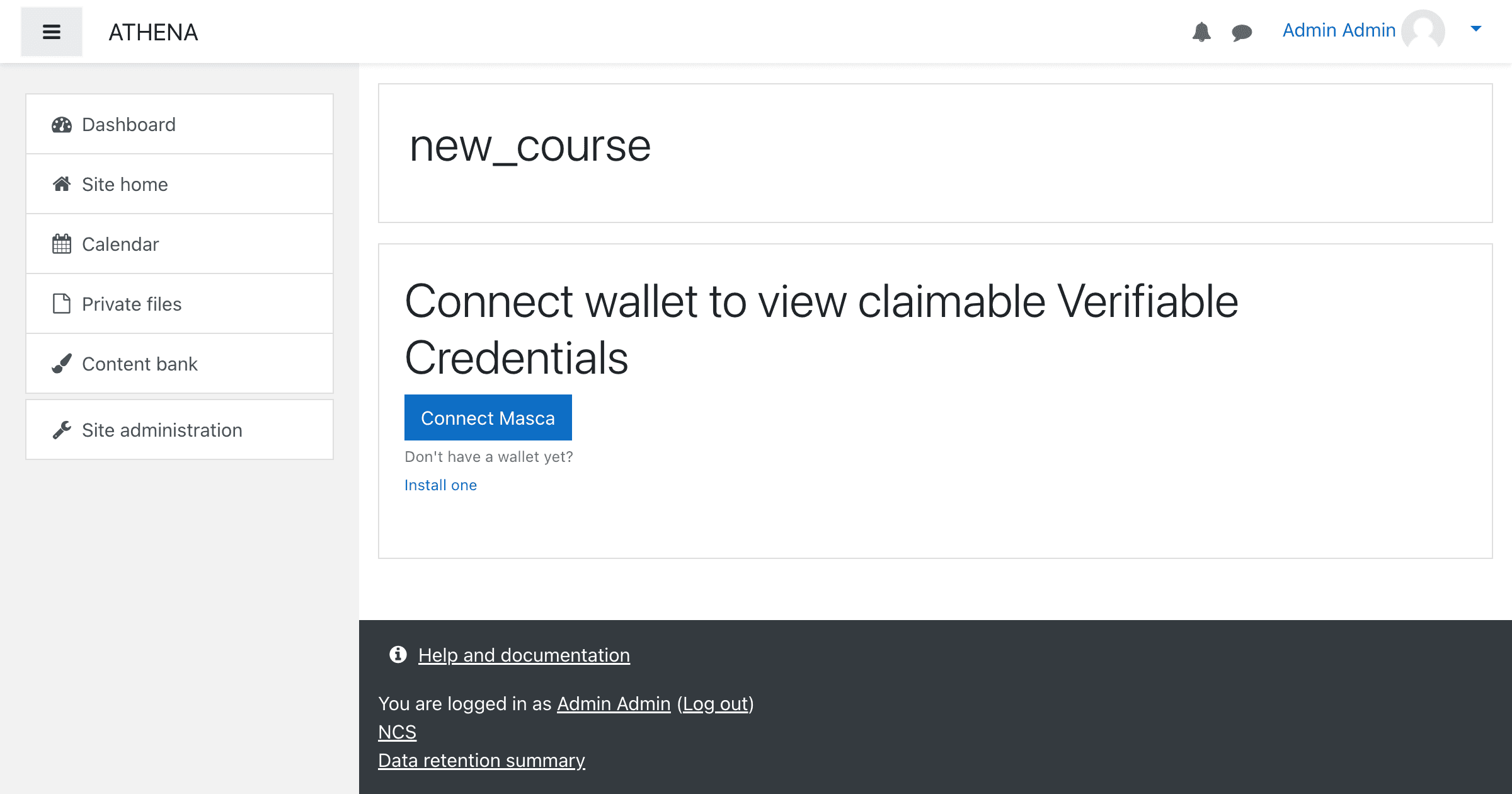 EduCTX plugin for Moodle screenshot